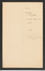 k.k. naturhistorisches Hofmuseum, Intendanzakten 1885-1896 (Hauer), Aktenzahl Z.392/1891, Seite 4